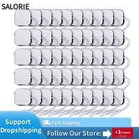 Almohadillas de electrodos de repuesto para unidad TENS, máquina de terapia, Estimulador muscular, parche masajeador, cuidado de la salud, enchufe de 2mm, 10/20/40/100 Uds.