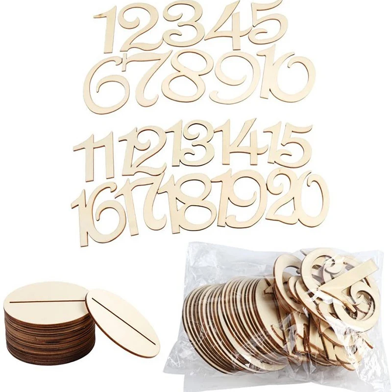 Tischnummern für Hochzeiten, elegante Tischnummern aus Holz für Hochzeitsempfang 1–20 mit Sockel für Dekoration, Party-Tischarrangements – Detail 6