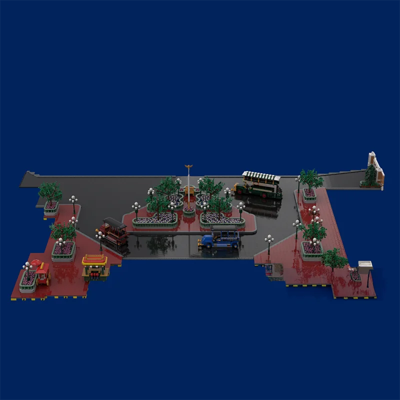 Nieuwe 14020 Stuks Stad Hot Selling Street View Moc Modulaire Stad Plein Model Bouwstenen Diy Creatieve Ideeën Speelgoed Verjaardagscadeau