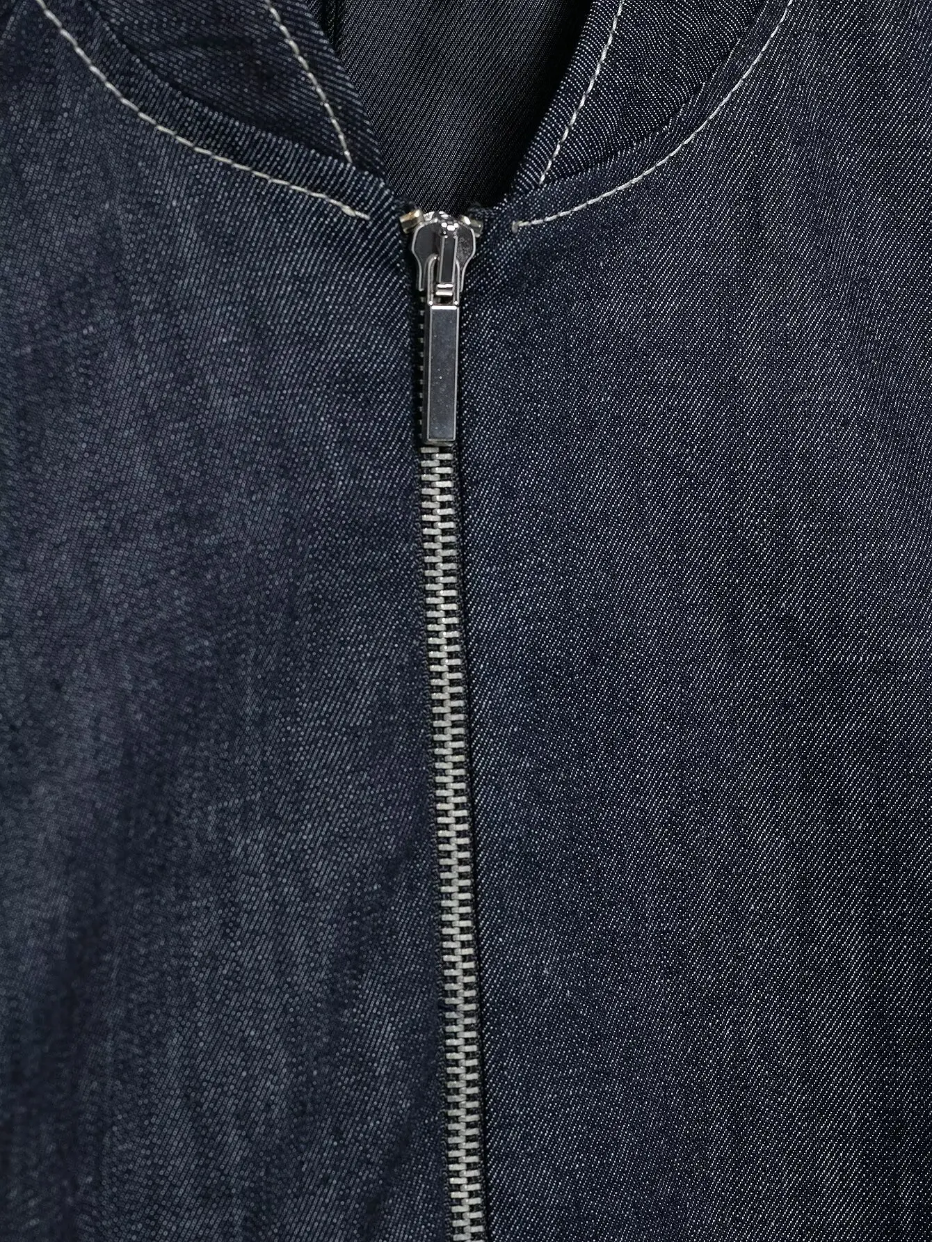 HH Frauen Mode Denim Jacke Röcke Sets O Hals Lange Sleeve Zipper Mantel Hohe Taille Schlank Mini Rock Casual Weibliche Streetwear – Detail 10