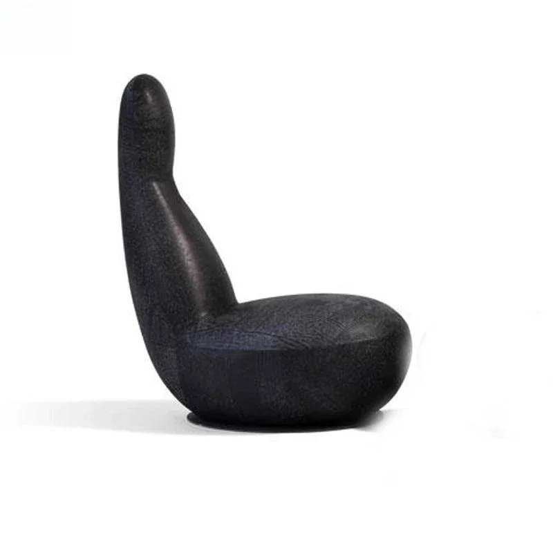 Sofa Modern simple living room Internet celebrity Lazy sofa chair Art single chair