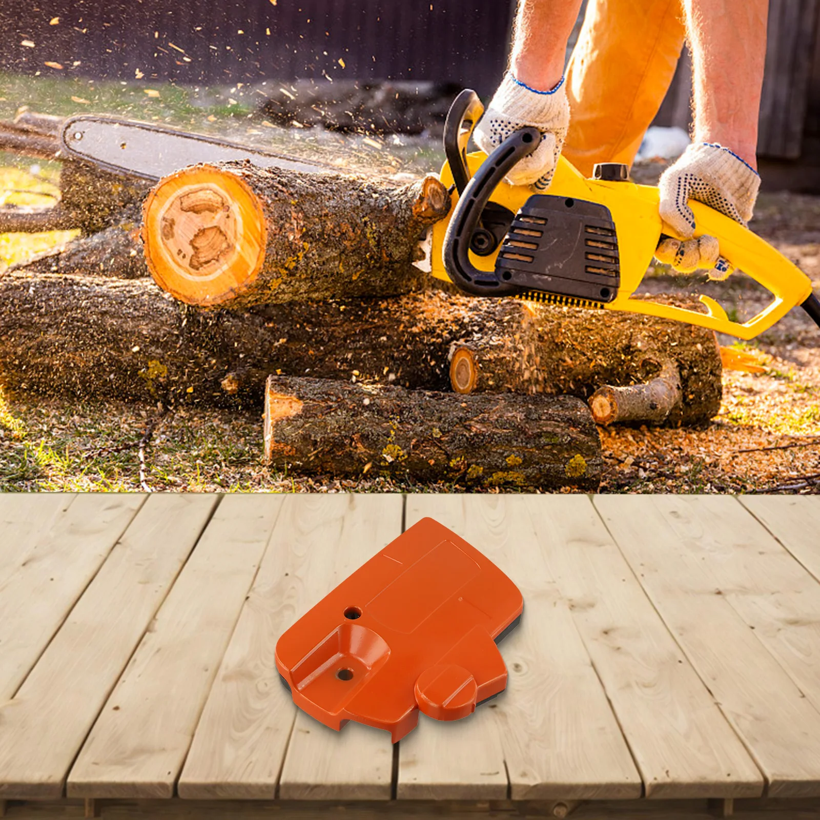 

Установка тормоза бензопилы Тормозная система Простая установка Операционная эффективность Быстрая остановка Мощность