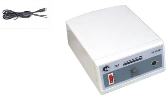 جديد وصول الألم أقل الملقط الكهربائية إزالة مزيل الشعر الجسم الوجه لنزع الشعر عالية التردد موجة جهاز إزالة الشعر D-998P