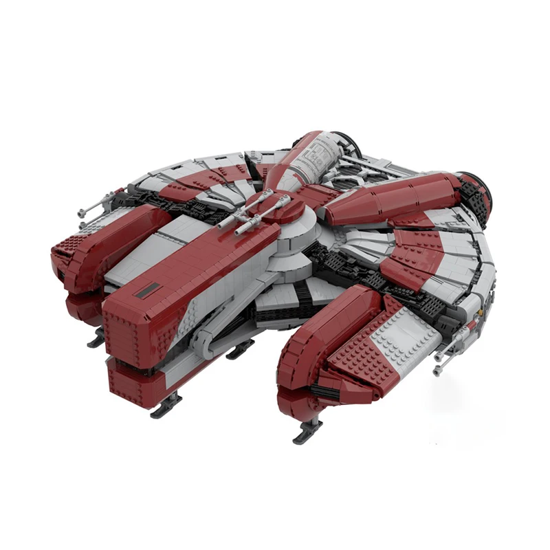 6238PCS MOC Ebon Hawk Star Batter Theme Spaceship DIY Model Building Blocks Birthday Gift