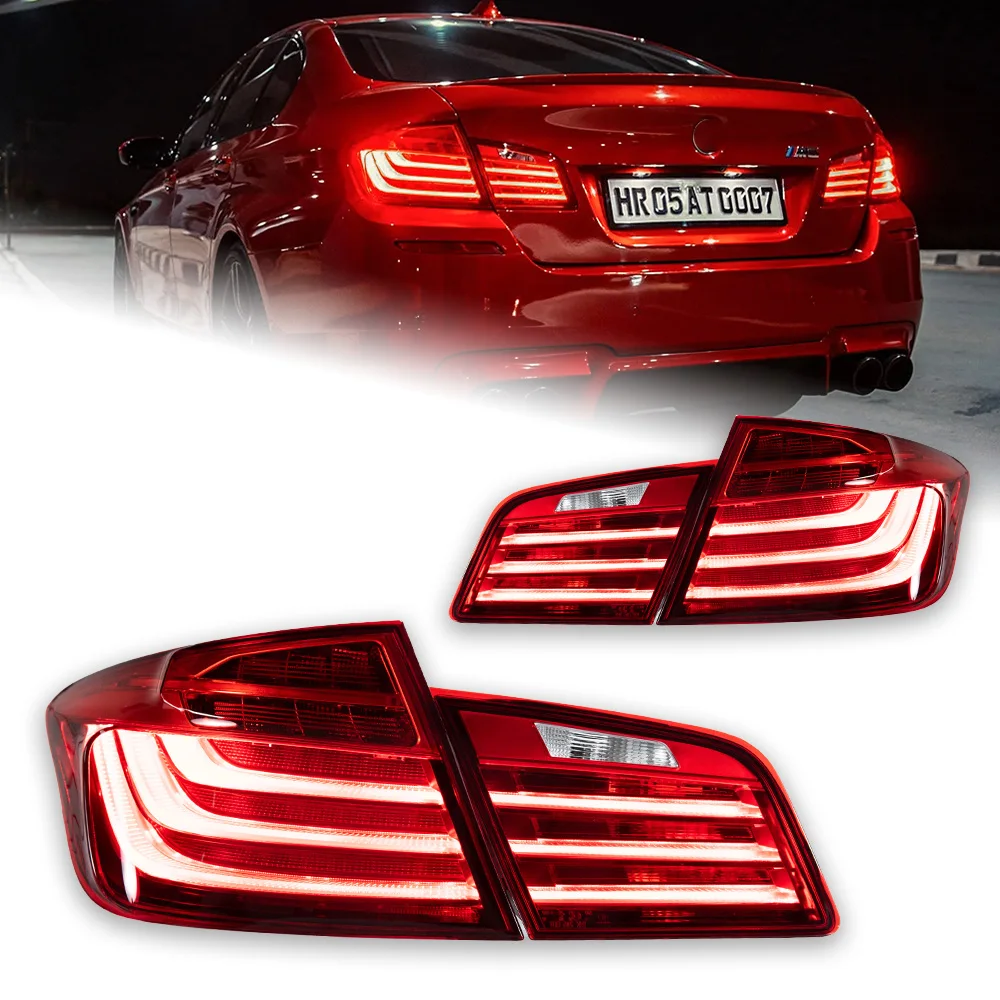 Car Lights For BMW F10 F18 LED Tail Lamp 520i 525i 530i 528i 530i M5 Lci Tail Light Drl Rear Stop Brake Automotive Accessories
