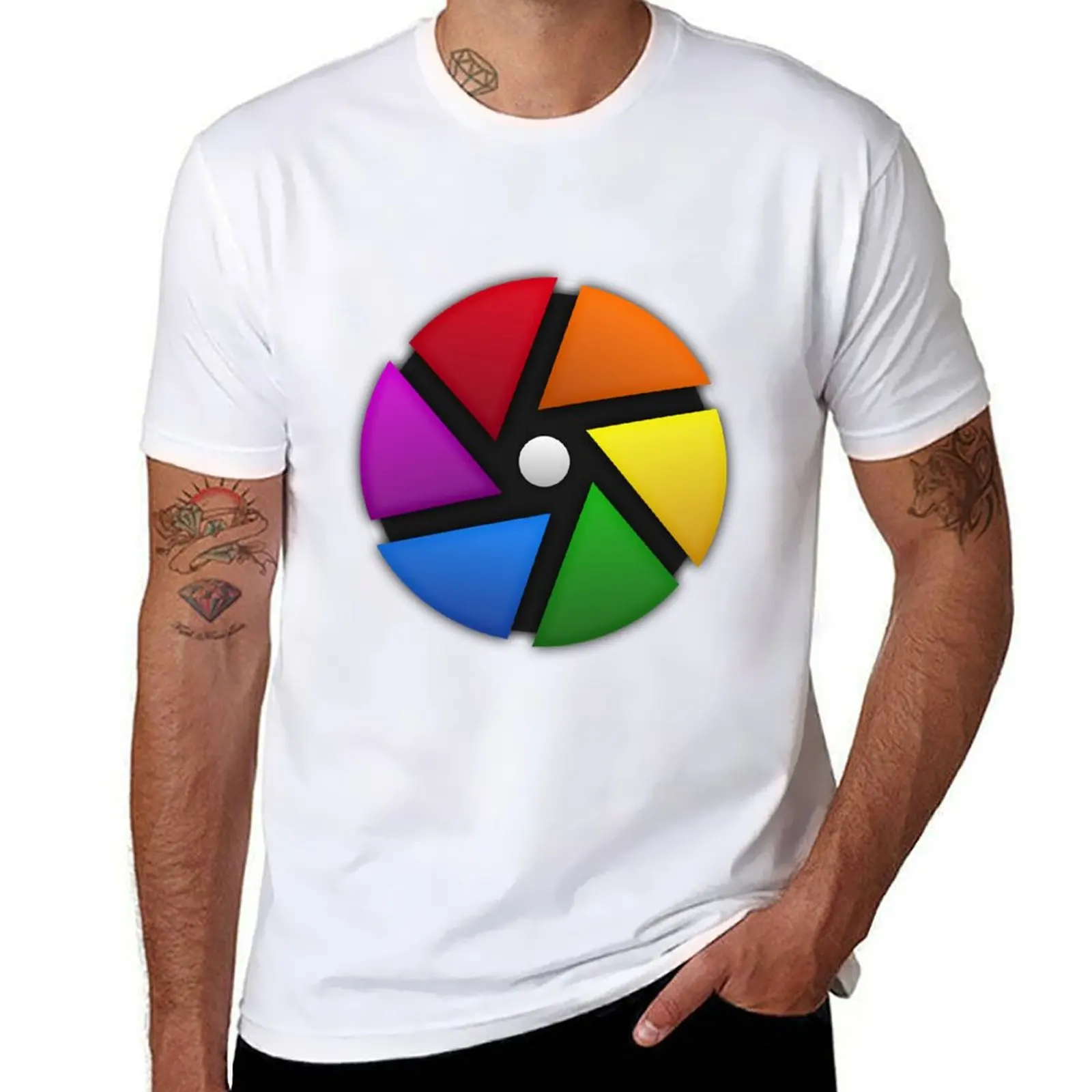 

Darktable logo photo software editor T-Shirt man tshirt t shirt custom print T-Shirt