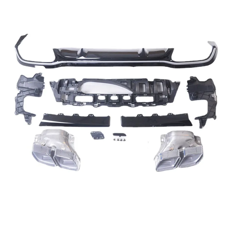 

Suitable for the new E-Class W213, E53 exhaust tips, square-tip AMG variants, and later 2021 models