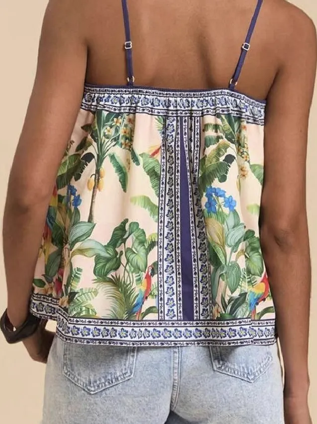 Women's Printed Collar Long Sve irt Casual Sle Loose Fit Floral Print Busin Casual Thin Material Inner Wear