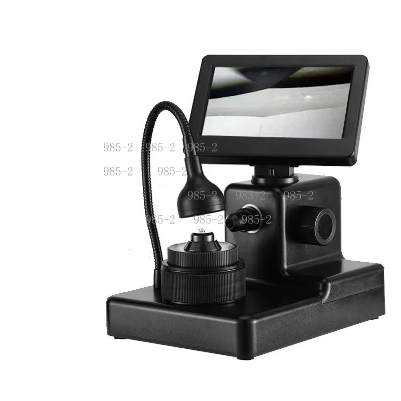 4.3Inch LCD Digital Microscope Camera, 1000X Diamond Girdle Inscription Viewer Properties Testing Tool
