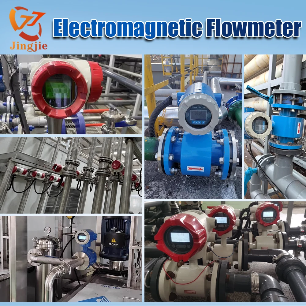 اتصال بلوتوث بحجم الجيب مقياس التدفق الكهرومغناطيسي للمياه المتوسطة المخصصة OEM للقياس الصناعي