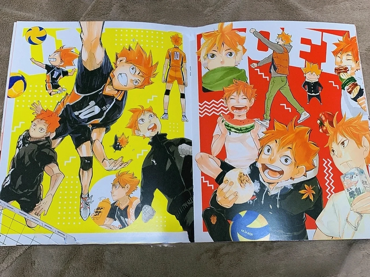 1pc Japan Anime Haikyu!! Hinata Shoyo,Kageyama Tobio,Oikawa Tooru,heroes photo book Comic Art Collection Manga album in Japanese