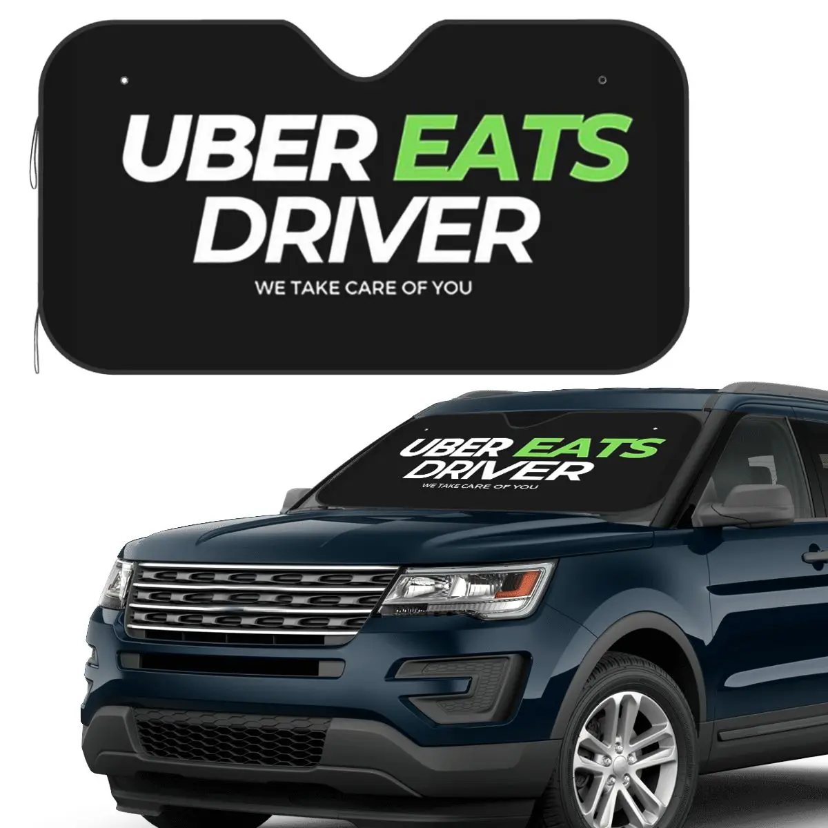 

Uber Eats логотип водителя, доставка еды, солнцезащитный козырек для водителя, лобовое стекло автомобиля, переднее лобовое стекло, солнцезащитный козырек, аксессуары, чехлы