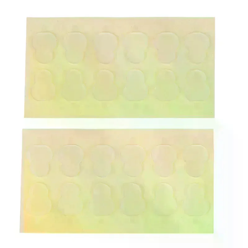 2 قطعة نموذج نفس نانو لاصق دمية زخرفة نانو مزدوجة الوجهين الشريط شفافة عالية اللزوجة رقعة ثابتة قوية #2