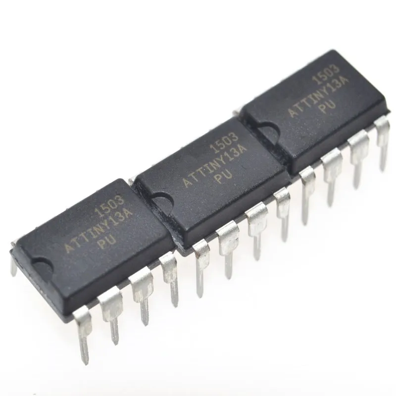 AEAK 10pcs ATTINY13A-PU ATTINY13A ATMEL ATTINY13 13A-PU 8DIP IC