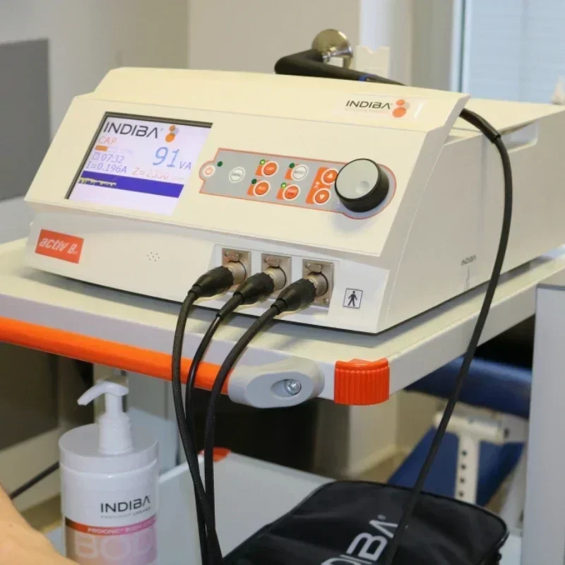 

INDIBA Activ 902 RF 448 кГц диатермия подтяжка лица машина для похудения тела удаление морщин облегчение боли антицеллюлитное косметическое оборудование