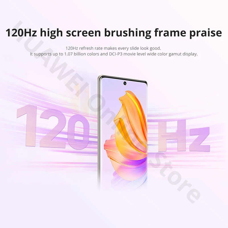Oryginalny telefon Honor 80 SE 6,67 cala 120 Hz OLED Kamera 64 MP Bateria 4600 mAh Snapdragon 8 Octa Core 66 W Super Ładowanie telefonu