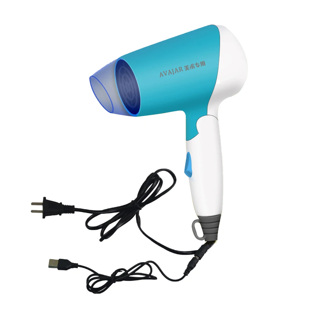 Strong Power Barber Salon Styling Tools Professional Hair Strong Wind Salon Dryer Electric Blower Wireless USB Hair Dryer