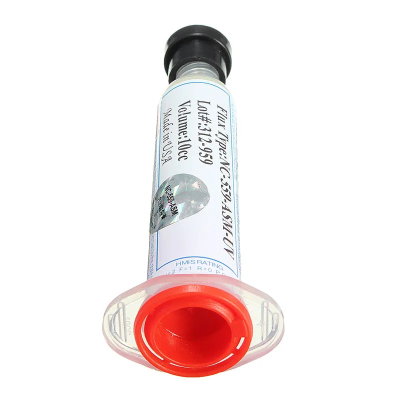 Pasta de soldadura sin limpieza, flujo de aceite, 10cc, NC-559-ASM-UV, BGA, PCB, flujo de aceite, herramienta de reparación de soldadura, 1 unidad