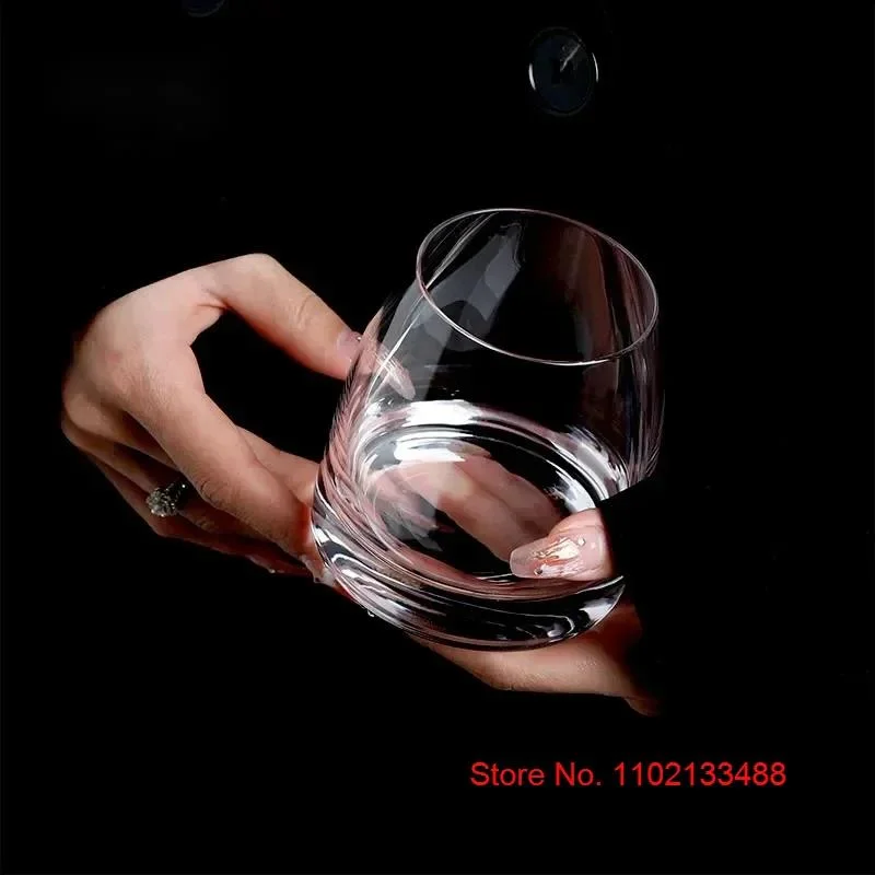 Finland Whiskey Glass Chivas Cognac Brandy Snifter Middle Ages Crystal Wine Glasses Heavy Base Whisky Tasting Cup Rock Tumbler