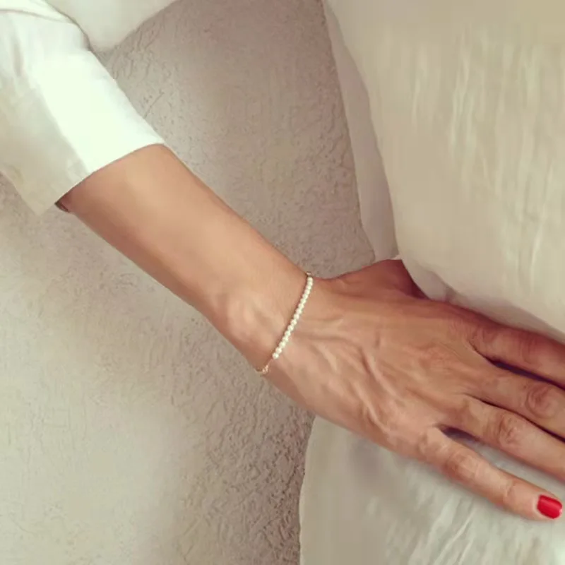 Summer Internet Celebrity Pearl Bracelet Creative Simple Retro Bracelet 2023 Fashionable Style Temperament Versatile Bracelet