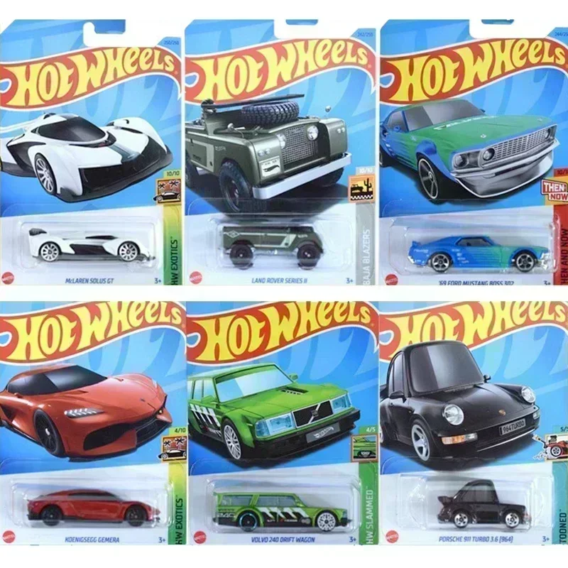 Lo último en coche de juguete de aleación Original Hot Wheels 1:64, modelo de coche de variedad deportiva Nissan, vehículo de carrera, carril,