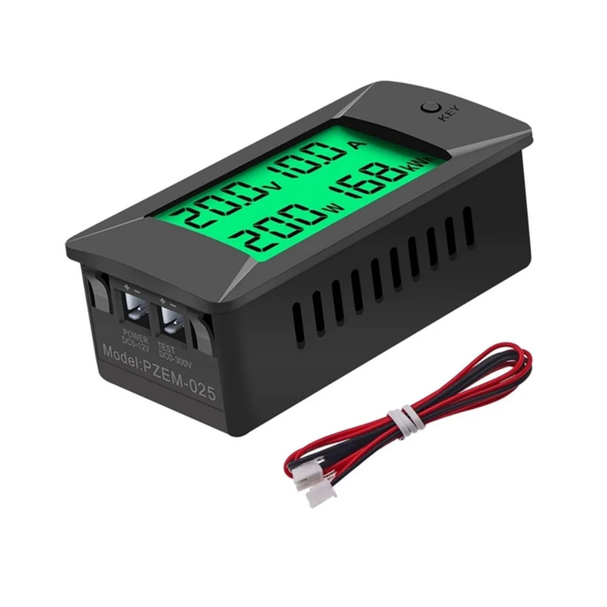 

DigitalVoltage Current Meter Power Detector Voltage Detector Monitor Tester DC0-300V 300A LCD Power Meter PZEM-025