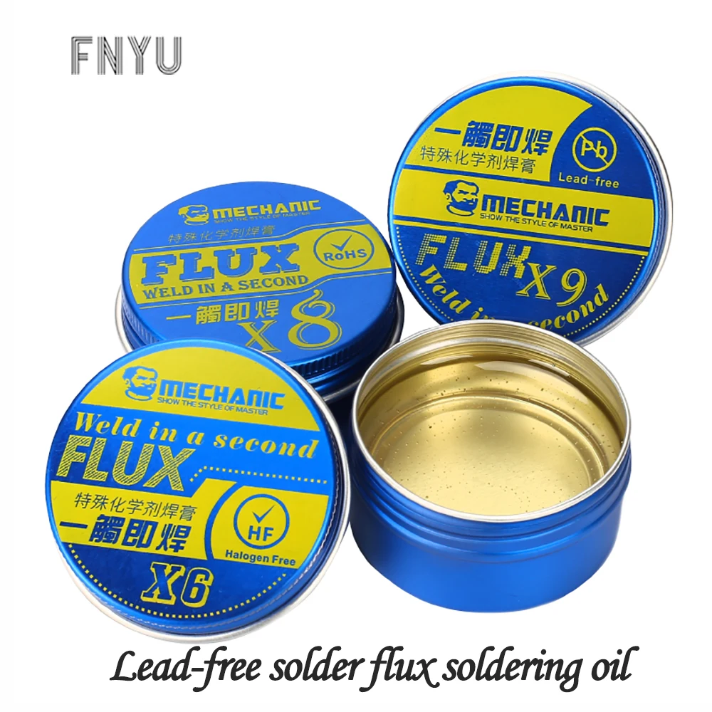 ช่าง Rosin Flux Solder Flux Paste BGA Soldering Paste Flux X6 X8 X9สำหรับไฟฟ้าน้ำมันเหล็กเชื่อมประสาน