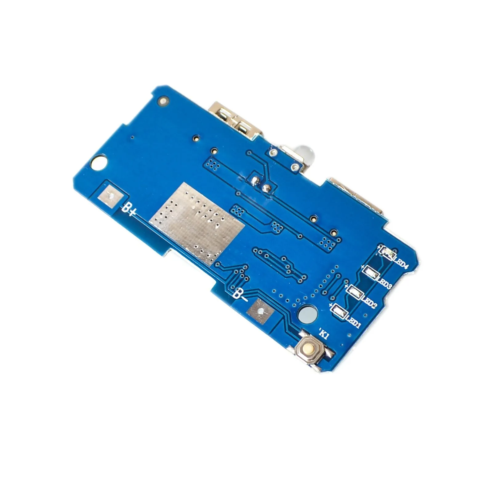 5V 2A Power Bank Charger Module Charging Circuit Board Step Up Boost Power Supply Module 2A Dual USB Output 1A Input