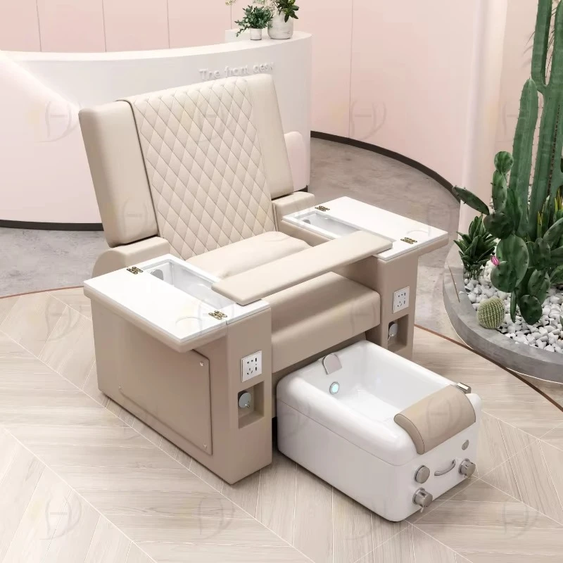 Professional Beauty Salon Furniture Equipment Electric Reclining Spa Foot Massage Chair Pedicure Station Chairs