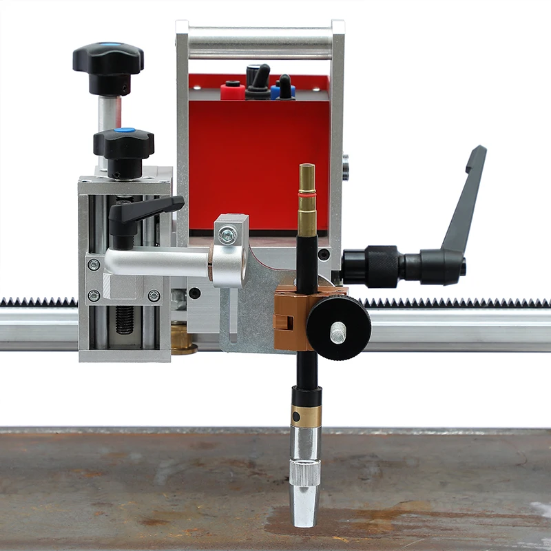 

KA-C1 Плоский вертикальный сварочный робот, автоматический сварочный трактор, высокоточный прямой шов, сварка MIG, легкий вес, универсальный