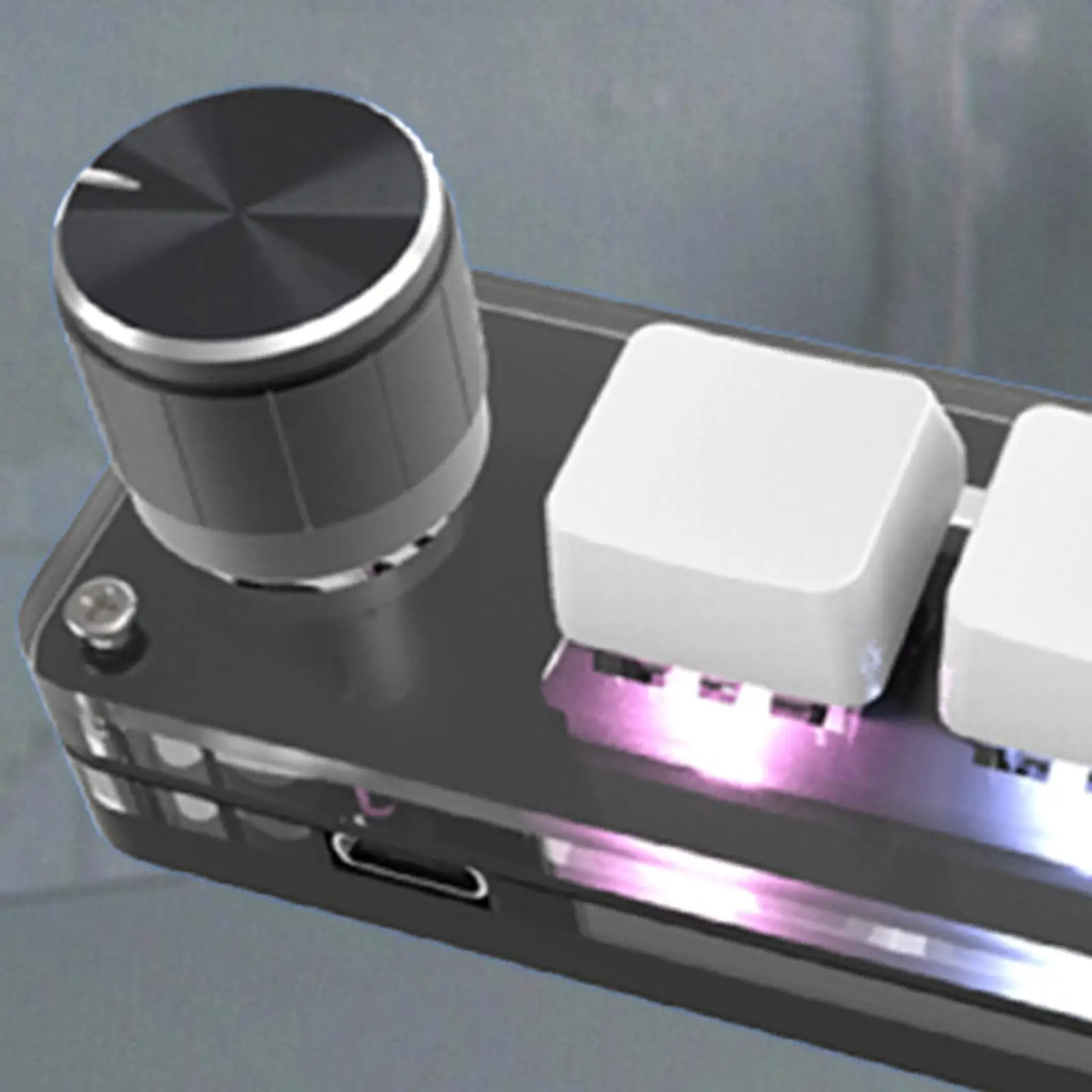 

Клавиатура с RGB LED-подсветкой, программируемые клавиши с ручкой, макроклавиатура, колпачки для клавиш OSU для Windows, для игр и программирования