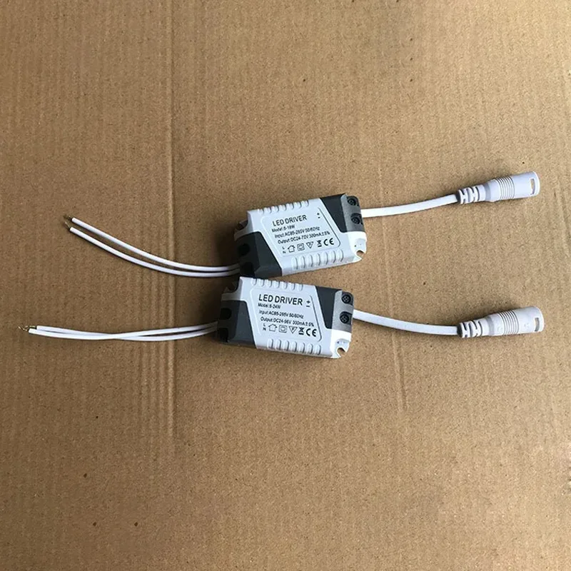 New 8-24W 8-18W 300mA LED driver power adapter unit light transformer 185-265V for LED light strip ceiling downlight lighting