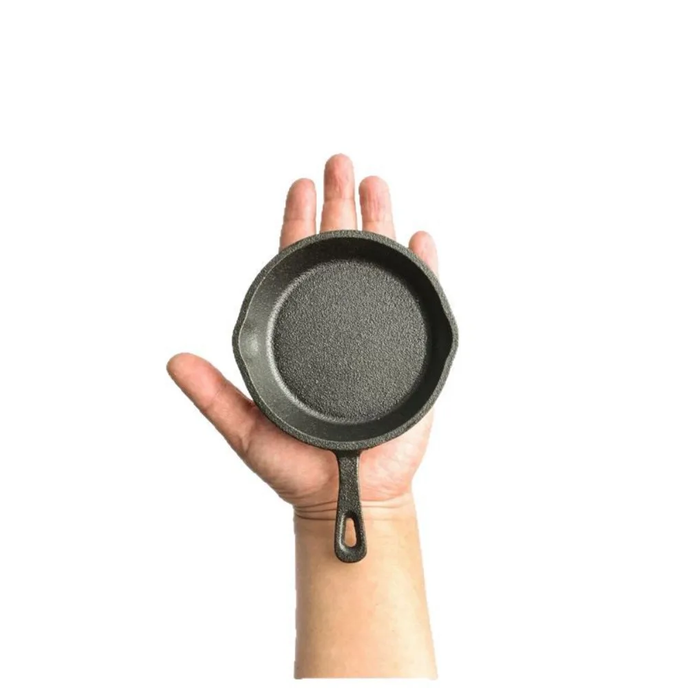 Cast Iron Uncoated Frying Pan Small Frying Pan Non Stick Household Frying Pan