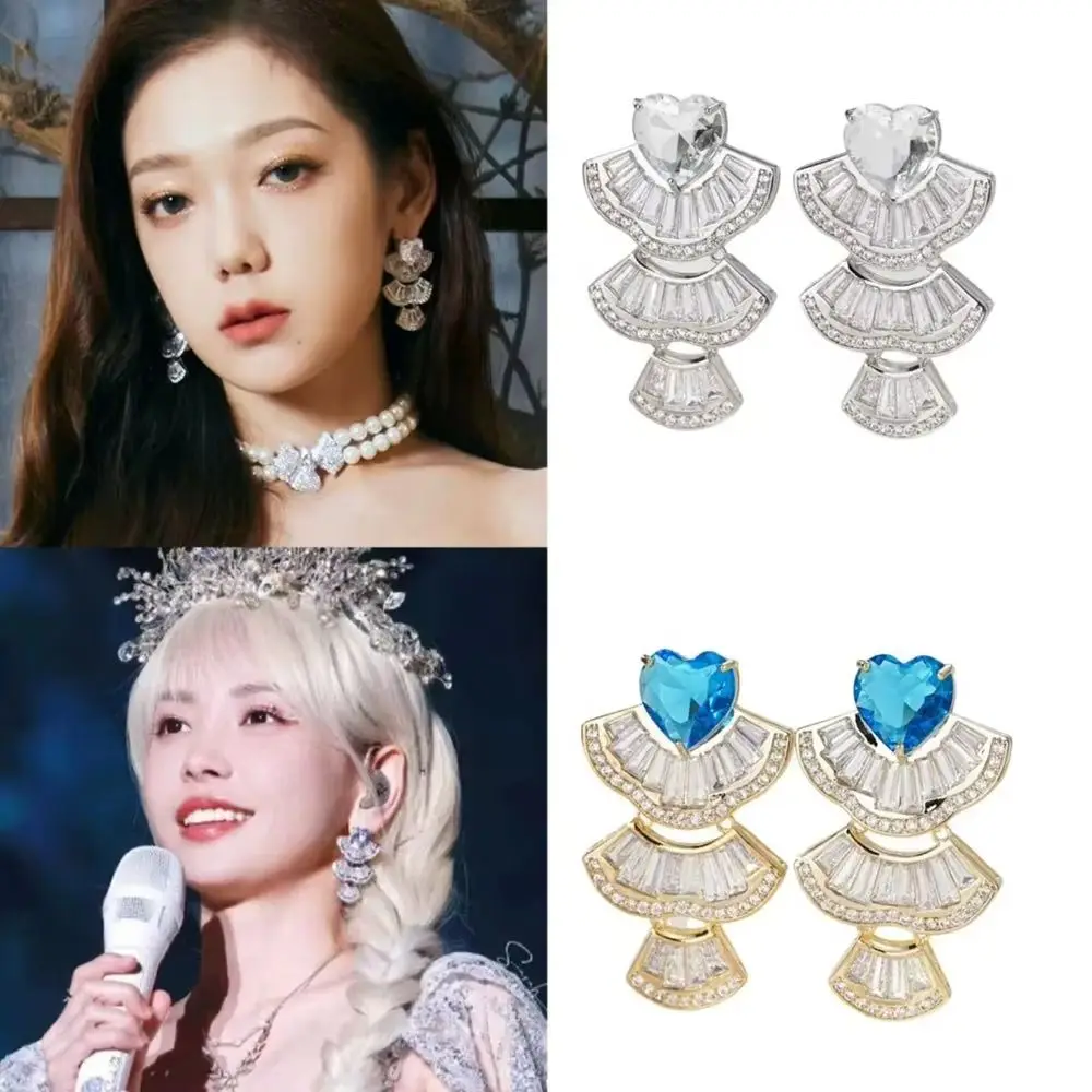 

Missvikki Original Gorgeous Shiny Drop Earrings For Women Wedding Party Charm Full CZ Earrings Fashion Jewelry High Quality
