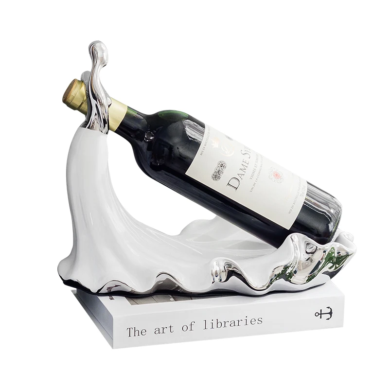 

Table Kitchen Wine Holder Elegant Luxury Champagne Wedding Ceramics Wine Rack Modern Miniature Estanteria Kitchen Dining