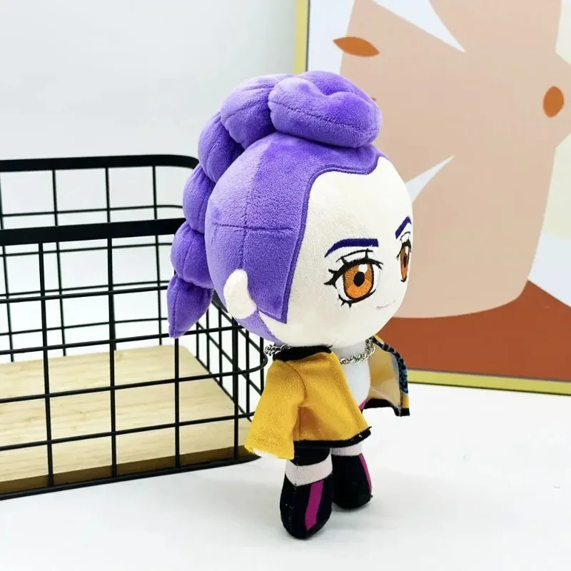 Demon Hunters-muñeco de peluche bonito, juguetes de peluche Kpop de dibujos animados, almohada de Anime Kawaii, decoración de escritorio para el hogar, regalos de juguete