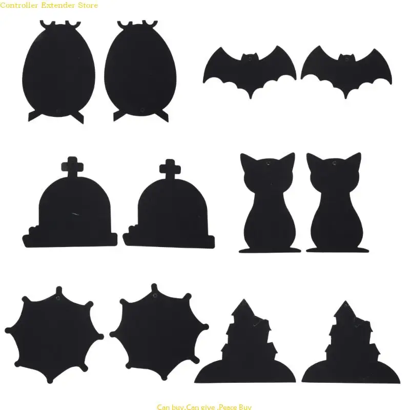 Halloween Party Favor Gift for Kid, Halloween Gift Set Halloween Stationery Set with Treat Bags, Halloween Toy for Class