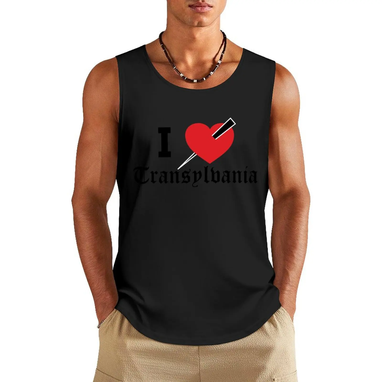 I Love Transylvania - Dawn of the Black Hearts - Mayhem recreation tee Tank Top clothing men Man summer clothes t-shirts for men