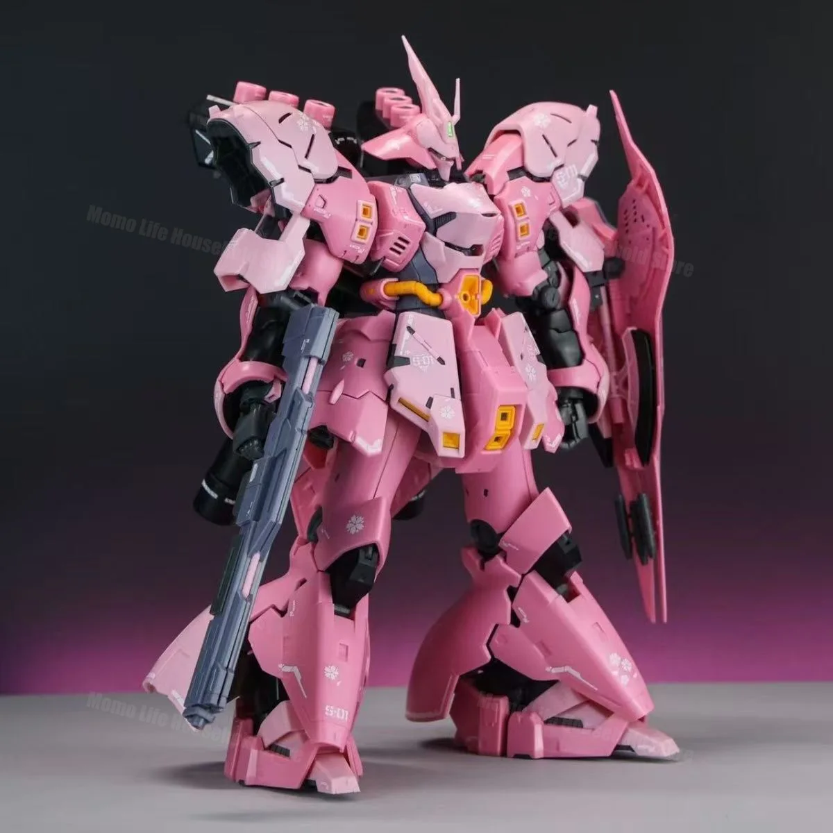 STAR Model 1/144 RG MSN-04 Sazabi pink Assembly Model Kits Plastic skeleton Anime Action Figure Robot Plastic Model Gifts Toys