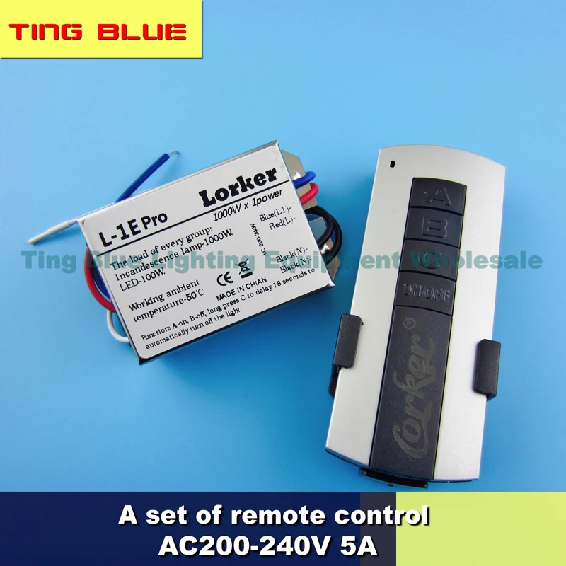 Imagem -02 - Lorker Todo o Caminho Lâmpadas de Controle Remoto Quarto Restaurante do Hotel Led Lustre Lâmpada do Teto de Cristal Interruptor Controle Remoto