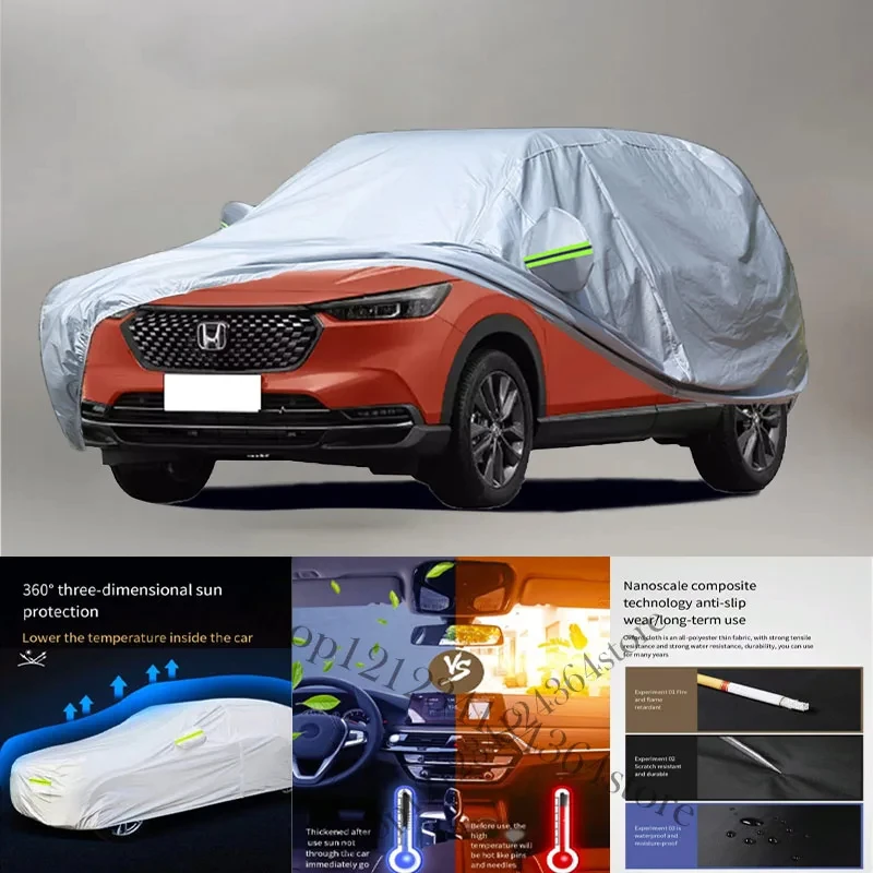 

Для Honda-XR-V-Auto анти-снег Анти-пыль анти-УФ-пилинг краска и анти-дождь воды 210t защита автомобиля