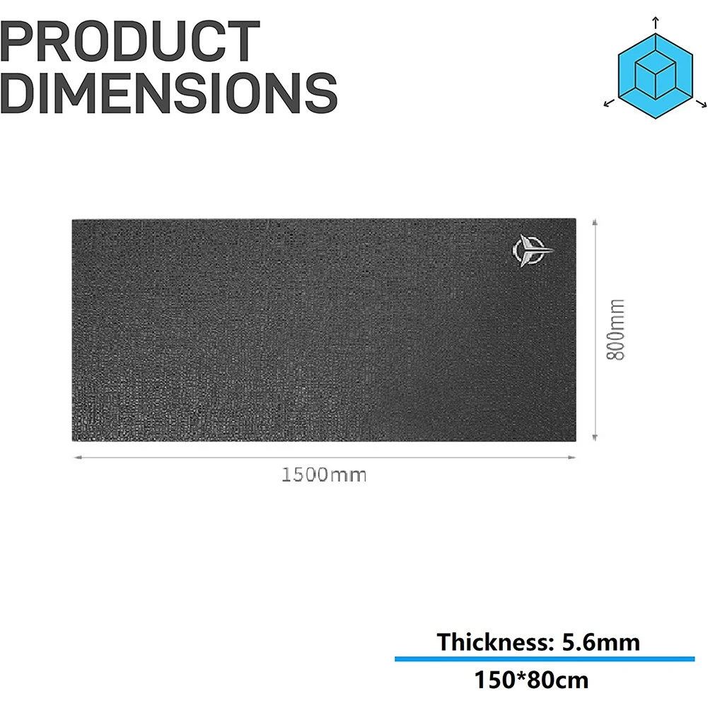 

Quality Exercise Bike Mat Bike Trainer Mat Indoor Cycling,Stationary Bike Mat, Indoor Bike Mat Mat For Hardwood Floor