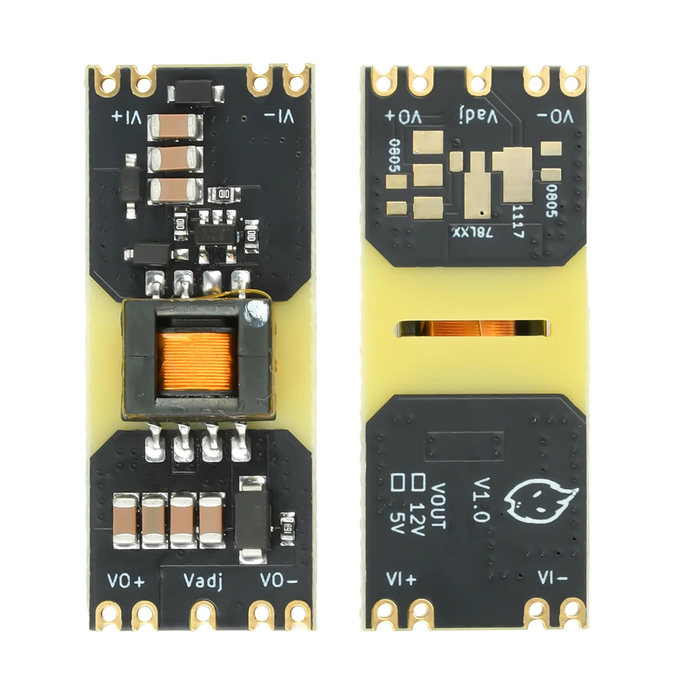Isolated Power Module DC-DC 3-42V to 5V 12V Boost Buck Module Reserved LDO Pad JW3510