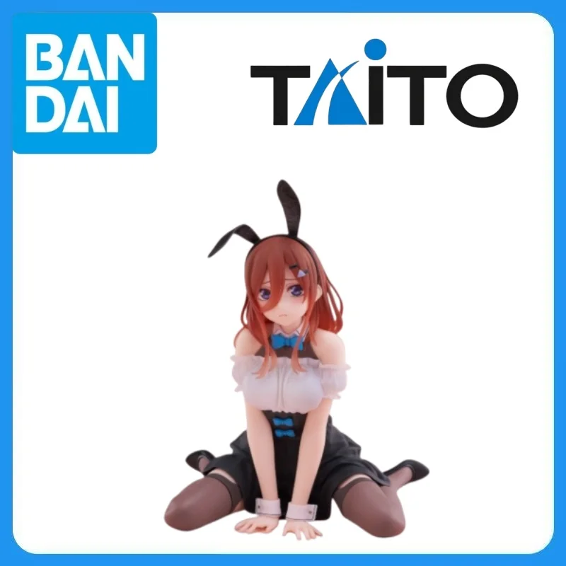 In Stock Genuine TAiTO Gotoubun No Hanayome Nakano Miku Desktop Cute Bunny Ver Anime Figure Garage Kit Anime Cartoon Model Toys