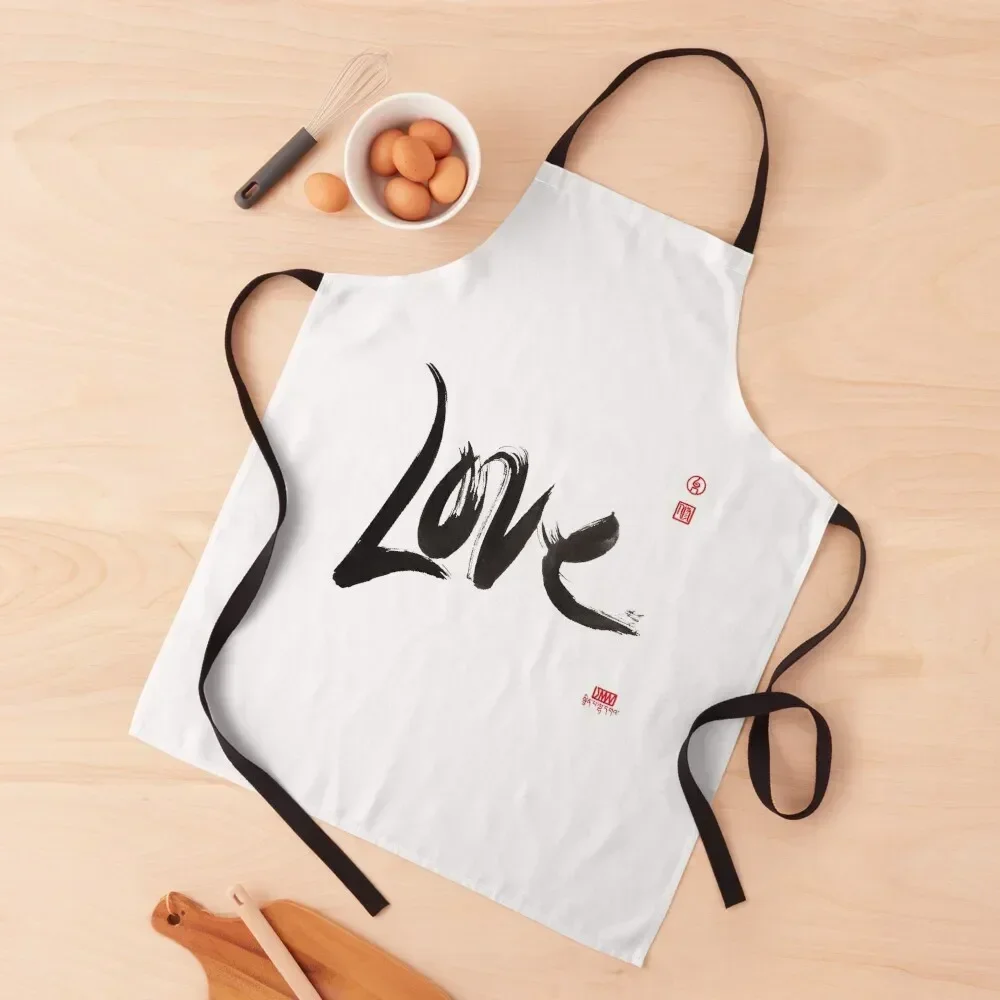 

Love Apron japanese woman Home Supplies custom women's kitchen Apron