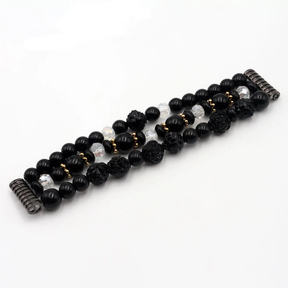 New 49mm Beaded Bracelet for Apple Watch Band 40mm 38mm 41mm Series 9/8/7/SE/6/5/4/3 Women Dressy Wristband Handmade Stretchy