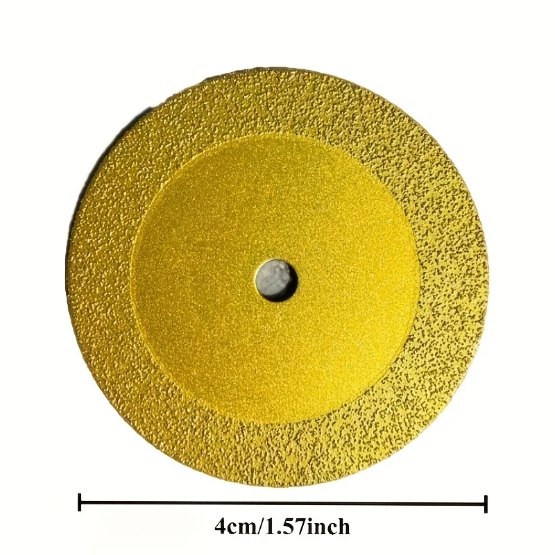 5 Stück Diamant-Schleifscheiben, Rotierende Kreissägeblätter, Schleifscheiben 40mm, Dremel-Werkzeug, Mini-Trennscheiben für Rotationszubehör – Detail 3