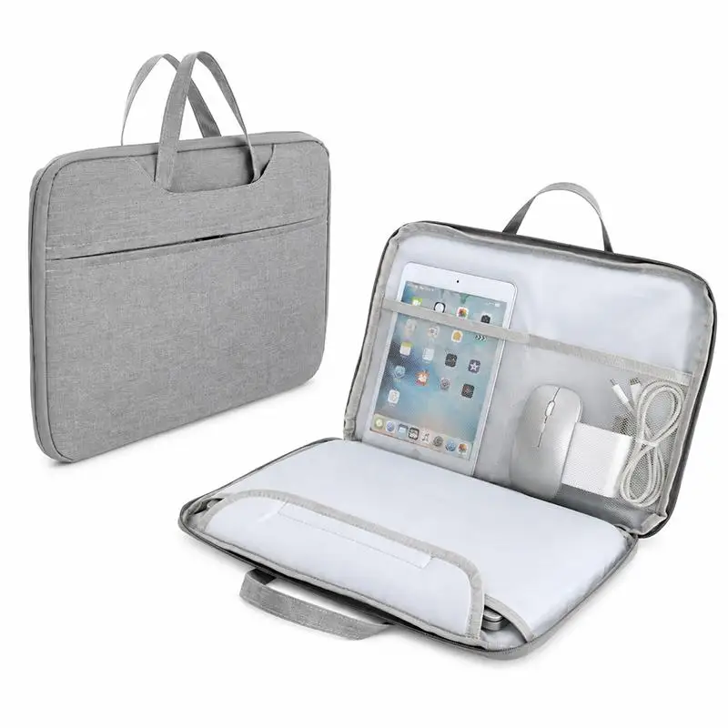 Laptop Bag Shock Absorption Durable 13.3 14 15.6 Inch Notebook Case for Work Business Trip Travel