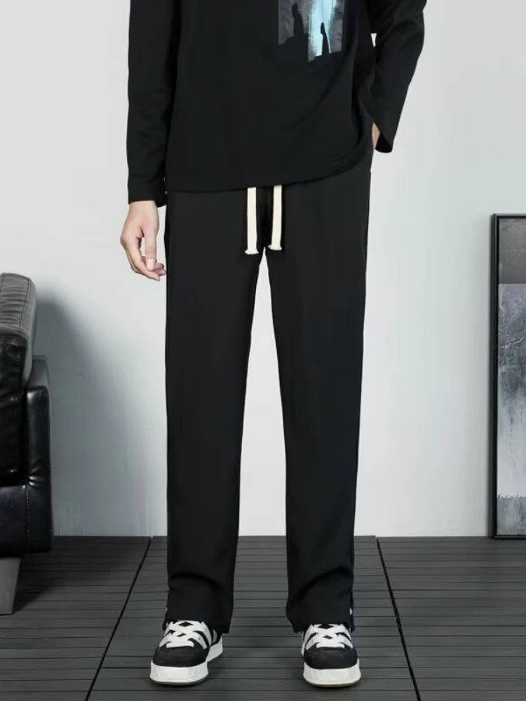 

Spring and Autumn Men's Summer Work Pants Summer Suit Man Elegant Man Trousers Mens Clothing Suits Korean Fashion Men Costumes