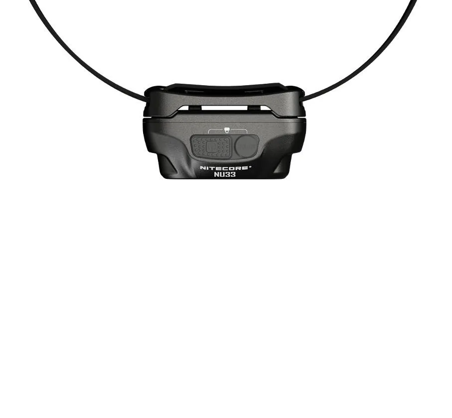 Nitecore NU33 Triple Output USB-C Rechargeable 700Lumens Headlamp w/Nitecore TIKI 300Lumens Keychain Flashlight Built-In Battery